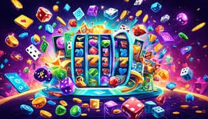 500 bd casino-style entertainment menu in a responsive game lobby